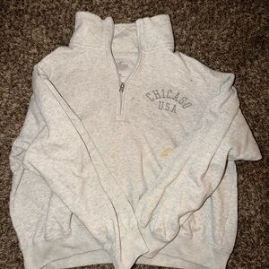 Gray Chicago U.S.A. Women’s  Sweater